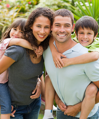Family spending time together